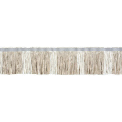 Schumacher x Stephanie Seal Brown Calcada Fringe