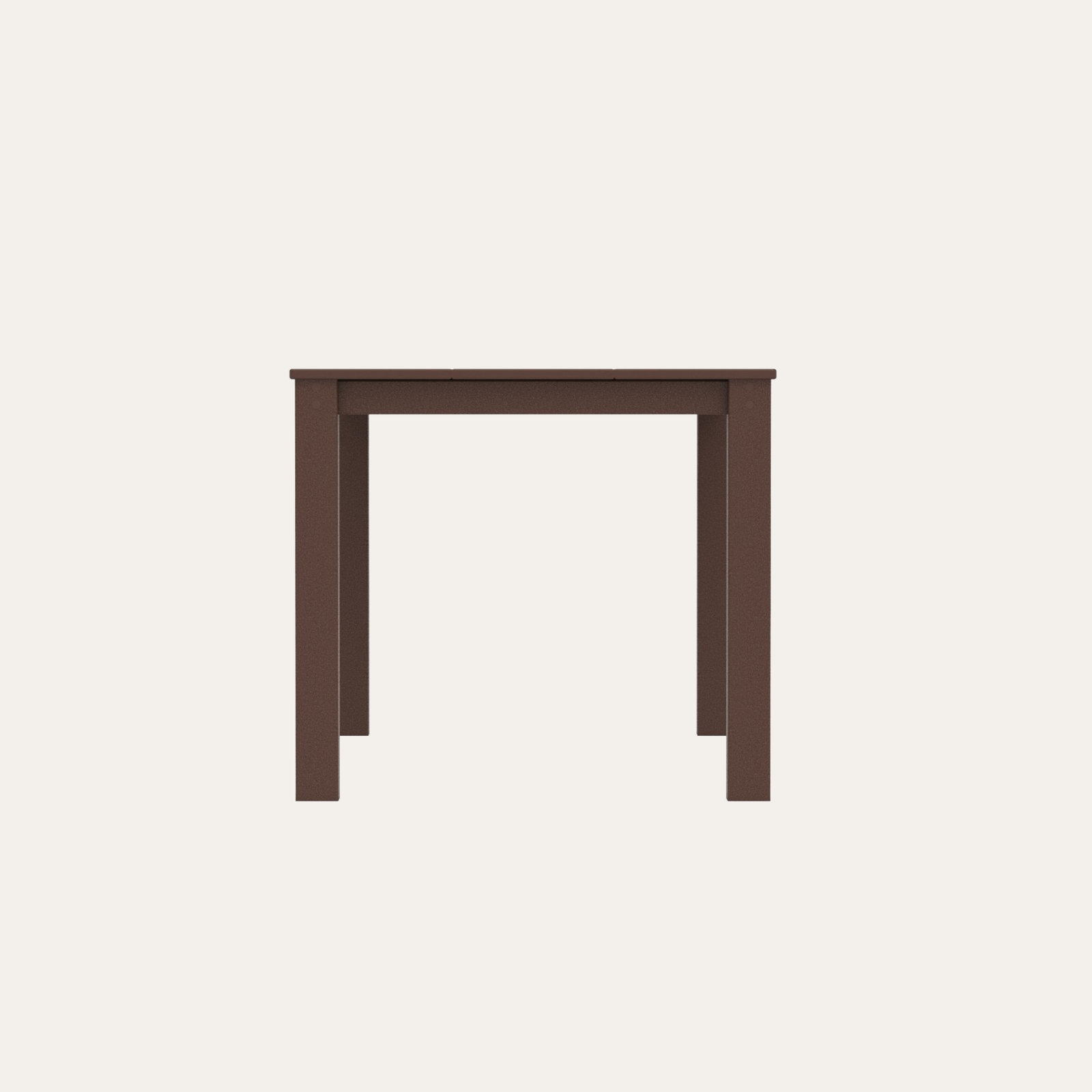 POLYWOOD® Studio 34" Patio Dining Table, Mahogany