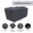 Outdoor Upholstered Patio Daybed Cover