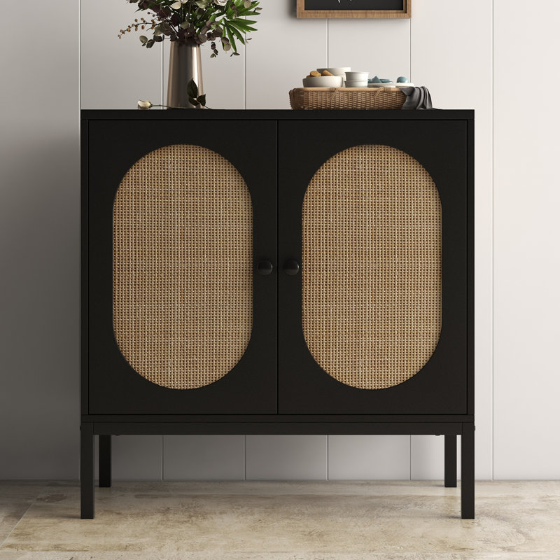 80 cm W Server, Black