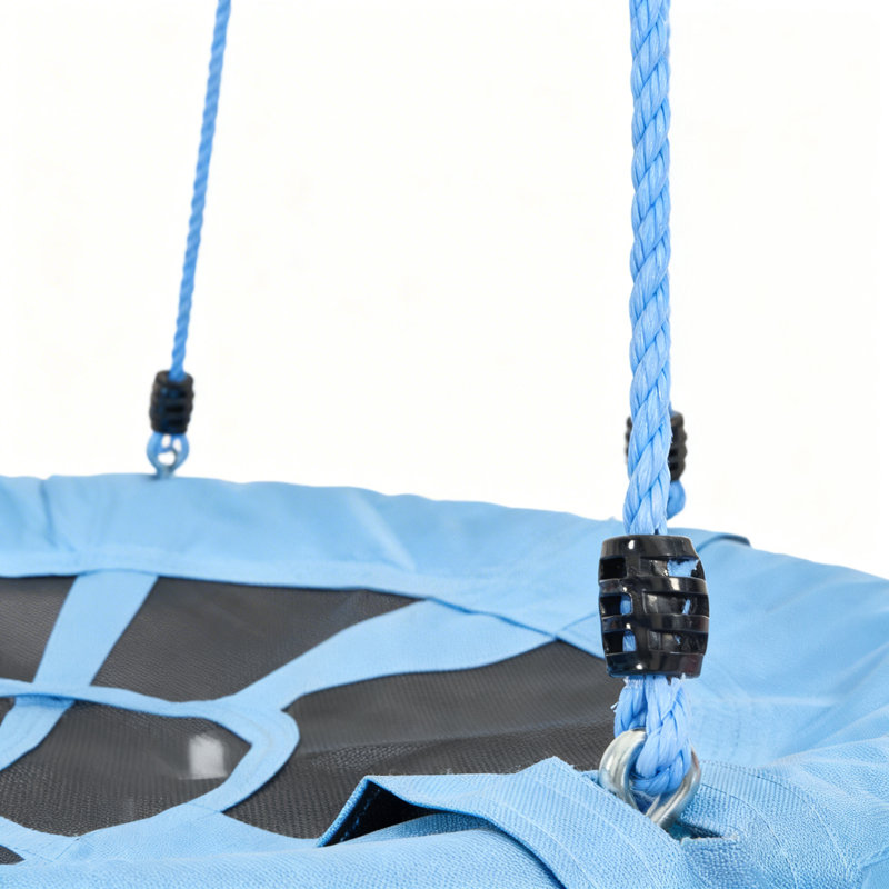 Ensemble de balançoire en métal pour enfants 3 en 1 avec glissade et soucoupe, équipement de terrain de jeu extérieur pour la cour avec 3 ans et plus