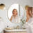 Kristene Round Metal Wall Mirror for Bathroom Bedroom Vanity Home Decoration-648018104-648018110
