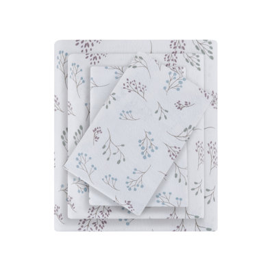 Soft Cotton King Bedding Sets, Botanical Print, All-season Comfort