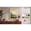Houses and Mountains Scandinavian - Wrapped Canvas-93386568-93386547