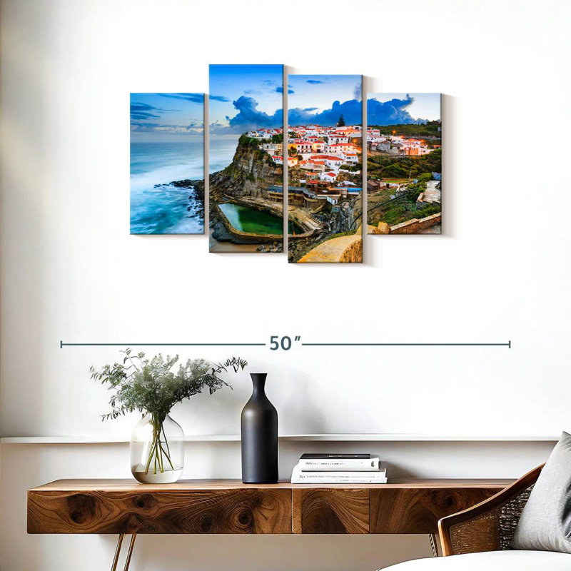 Nicci Azenhas Do Mar, paysage marin, H 22 po x l 36 po