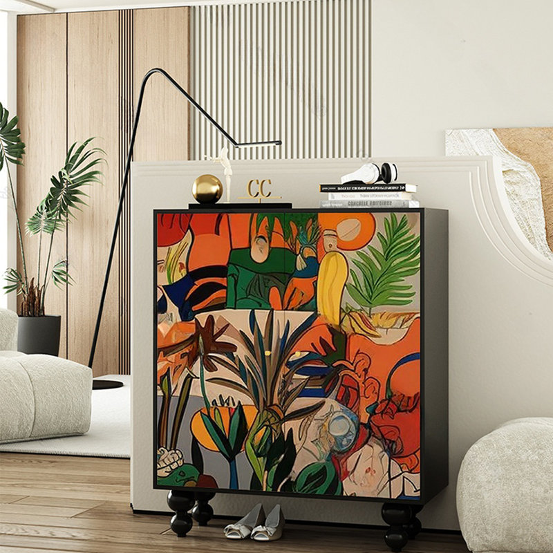 17 Pair Shoe Storage Cabinet