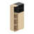 Light Oak/Black selected