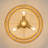 Desiree 17.7" Natural Jute 2-Tier Semi-Flush Mount Light