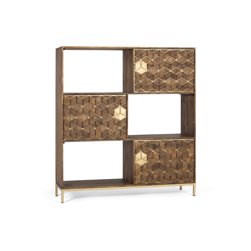 Almeada 143 cm H x 130 cm W Standard Bookcase