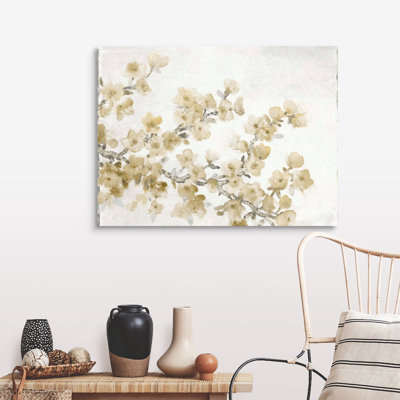 «Neutral Cherry Blossom Composition II» par Timothy O 'Toole - reproduction d'art sur toile