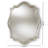 Mickelena Metal Scalloped Wall Mirror