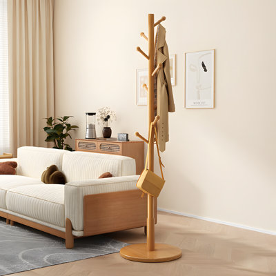 Portemanteaux en bois pour chambre à coucher, salon, bureau