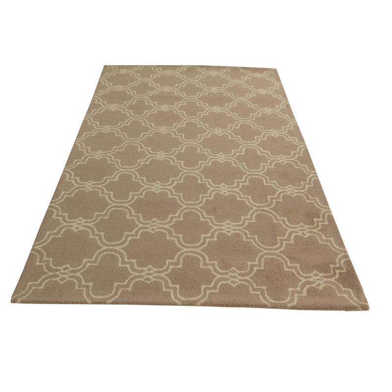 Tapis taupe 5 x 8