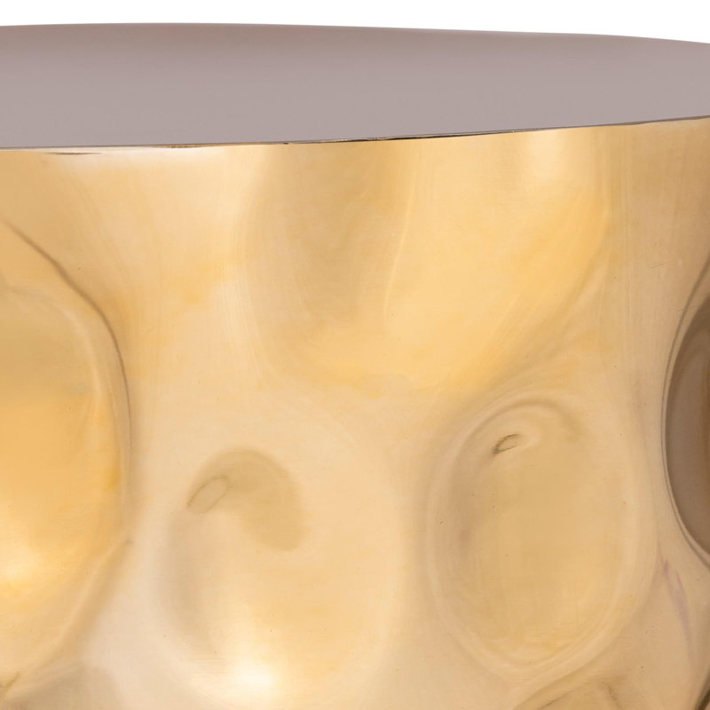 Table de bout de style moderne, Doré