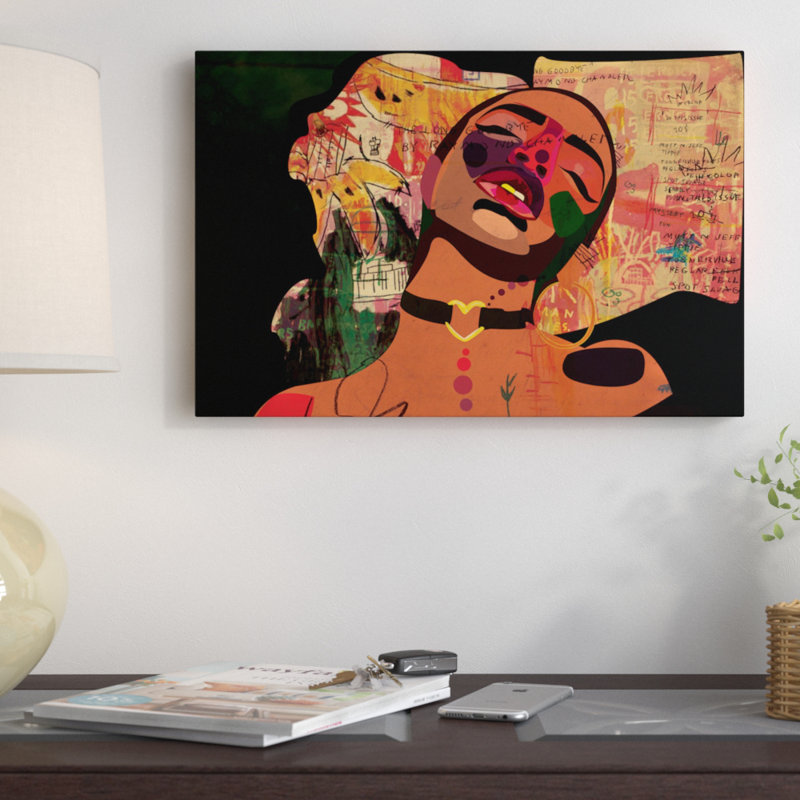 « kaji viii », reproduction d’impression sur toile tendue, H 18 po x l 26 po x P 1,5 po