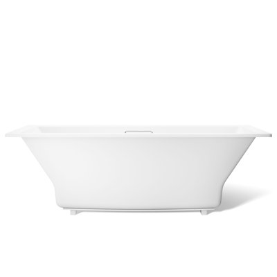 Underscore 72" x 36" Drop In Soaking Acrylic Bathtub