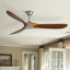 Ventilateur de plafond standard à 3 pales de 60 po avec télécommande Nicola