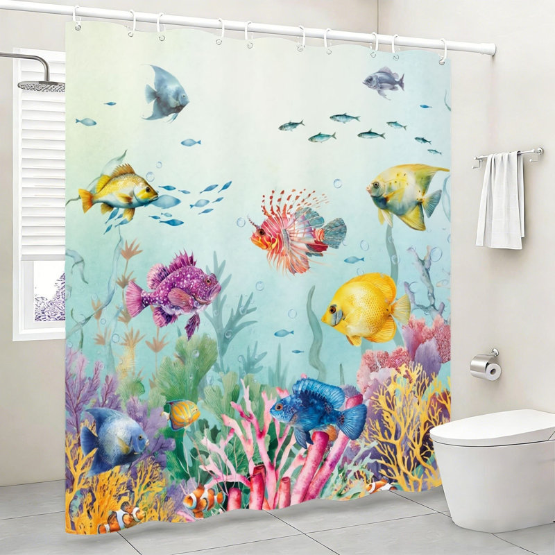Rideau de douche Pastel