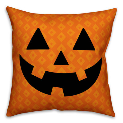 O'Lantern Throw Pillow