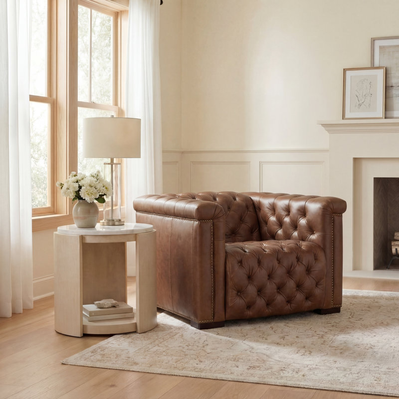 Savion Grandier Power Recliner with Power Headrest, Brown