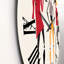 Silhouettes de femmes afro-américaines I - horloge murale moderne-60327511
