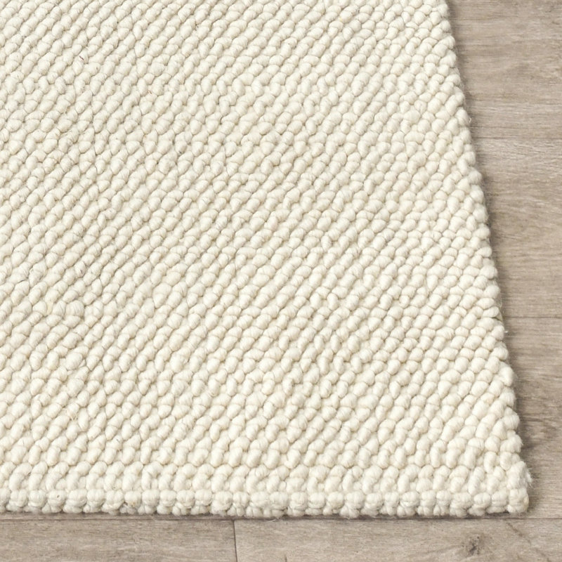 Cosi Handwoven Wool Blend Area Rug, Rectangle 8' x 10'