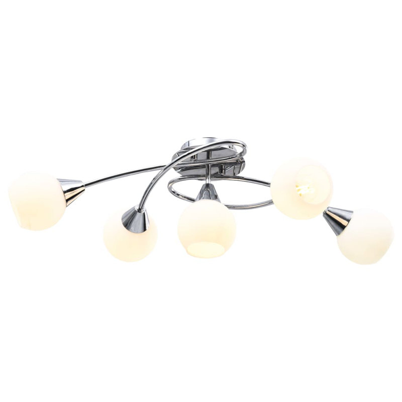 Calero Ceramic Semi Flush Mount