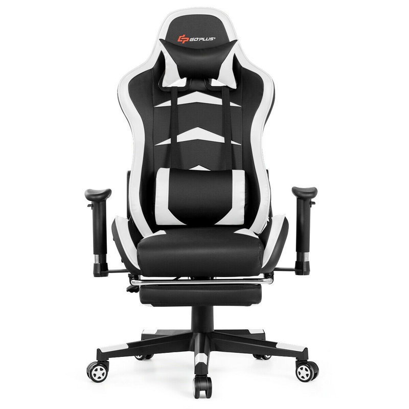 Fauteuil Goplus, Noir / blanc