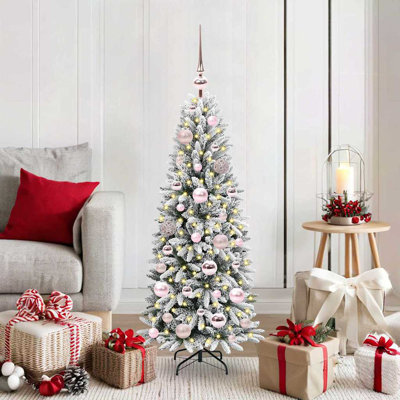 Artificial Christmas Tree with 150 LEDs White