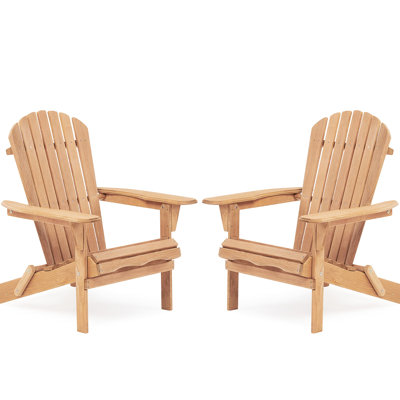 Chaise d'extérieur en bois pour 2 personnes. Bois naturel, siège spacieux. Pliable et facile à déplacer. À moitié assemblé. Brun - 2 chaises pour - porche, siège de patio au design classique