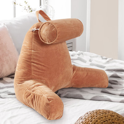  Housse et insert pour coussin télé / lecture avec traversin / dossier