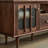 Mid ancient style retro TV stand