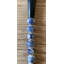 Lily's Living  12" Long Blue And White Ceramic Ball Calligraphy Brush