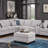 Sam Sectional Sofa With Ottoman