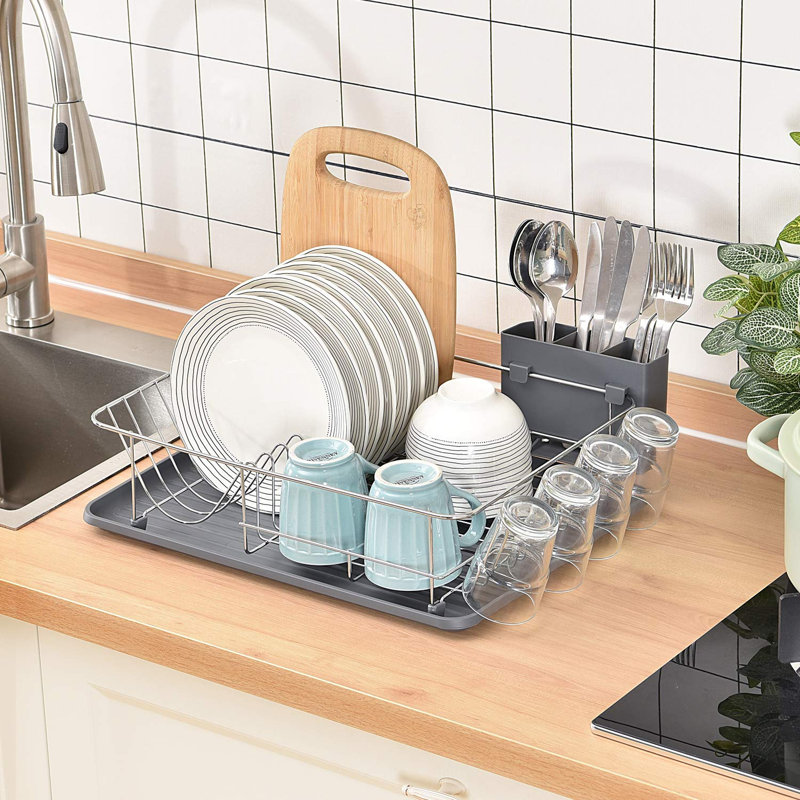Paulina Dish Rack, Grey
