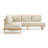 Cream Outdoor L-Sectional