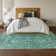 Premium Machine Washable Cerrito Teal Rug
