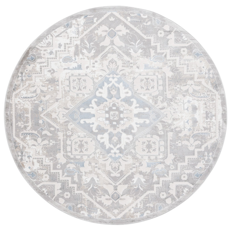 Wiltsey Performance Oriental Rug, Round 6'7"