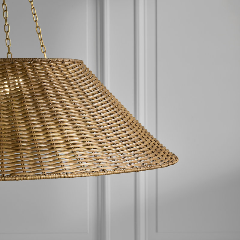 Corinne 3 - Light Pendant, Soft Brass, Brown