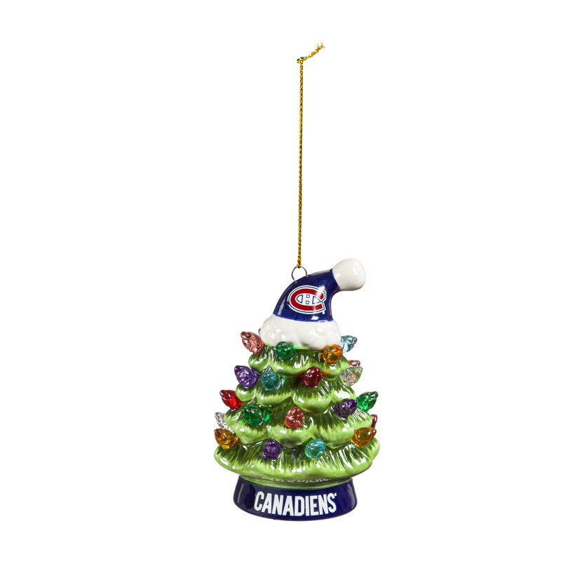 3.82'' Resin Lighted Holiday Shaped Ornament