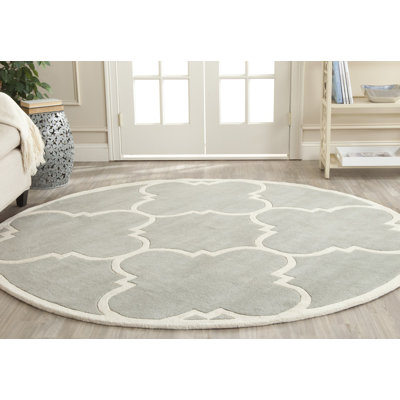 Carolene Hand Tufted Wool Geometric Rug