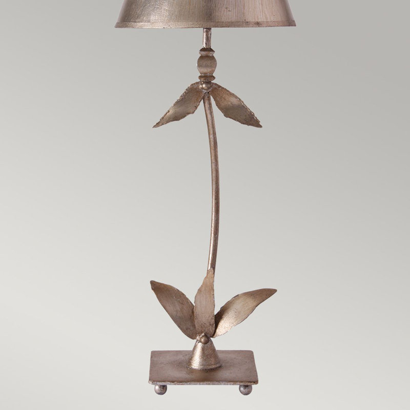 Pat Metal Table Lamp, Silver