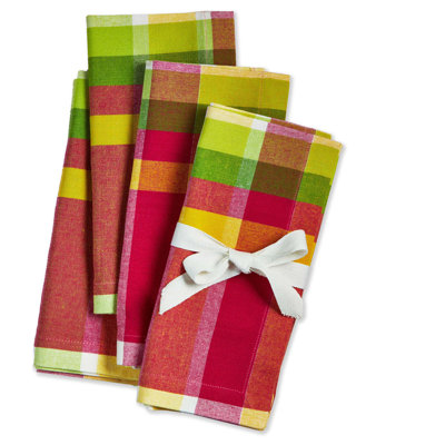 Serviette Kynaat à carreaux S / 4