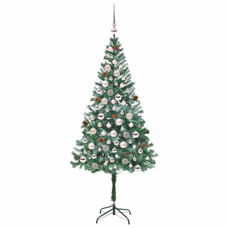 5.91' H Lighted Artificial Christmas Tree