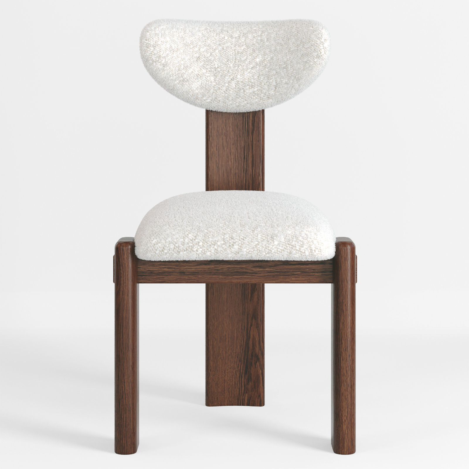 Elio Dining Chair - Mud Brown