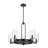 Hansley 5-Light Chandelier with Clear Glass