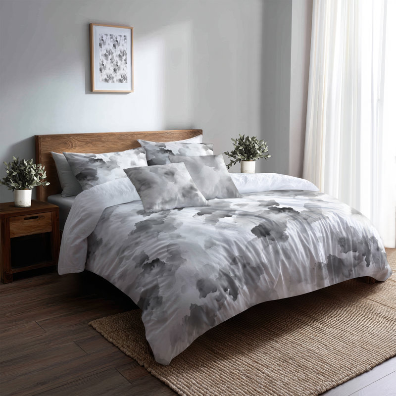 Ensemble de literie 6 pièces Abstract, King Comforter + 5 Additional Pieces