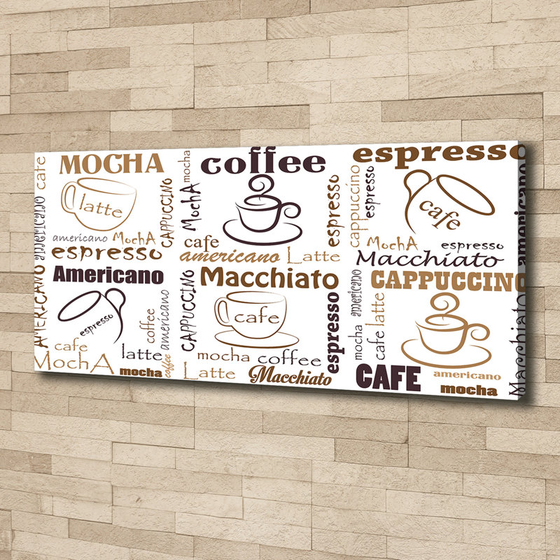 Coffee Time - Wrapped Canvas Print
