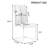 Dining Chairs. Set of 2, Upholstered Dining Chairs With Chrome Base, Comfortable Kitchen Chairs For Dining Room Or Apartment-1276216639-1276216577