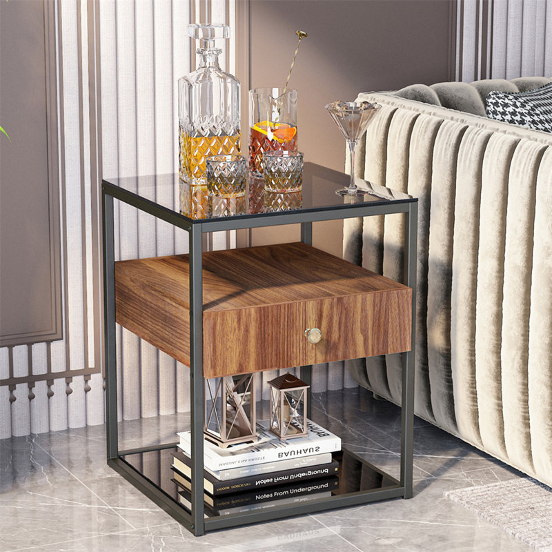 Varick 44.5cm W Bedside Table